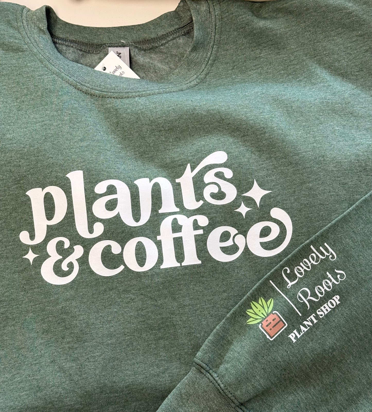 Plants and Coffee sweatshirt