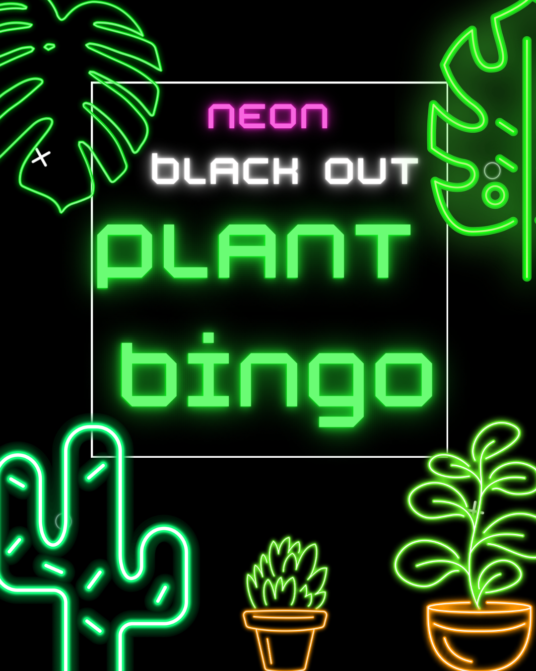 Plant Bingo Thursday 7/24