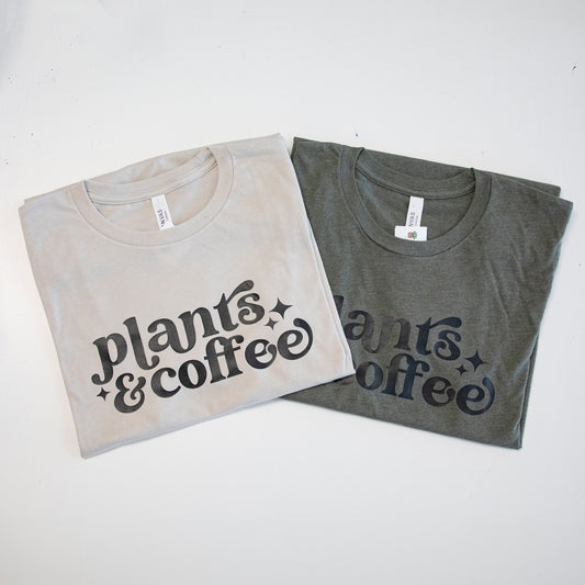 Plants & Coffee T Shirt
