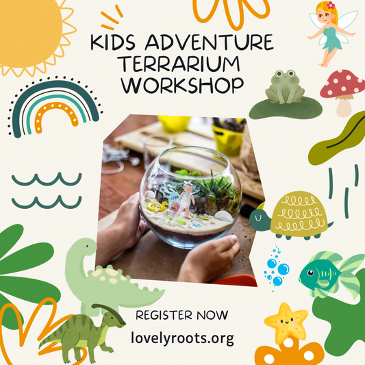 Kids Adventure Terrarium,                        Spring Break Saturday 4/11 @2pm