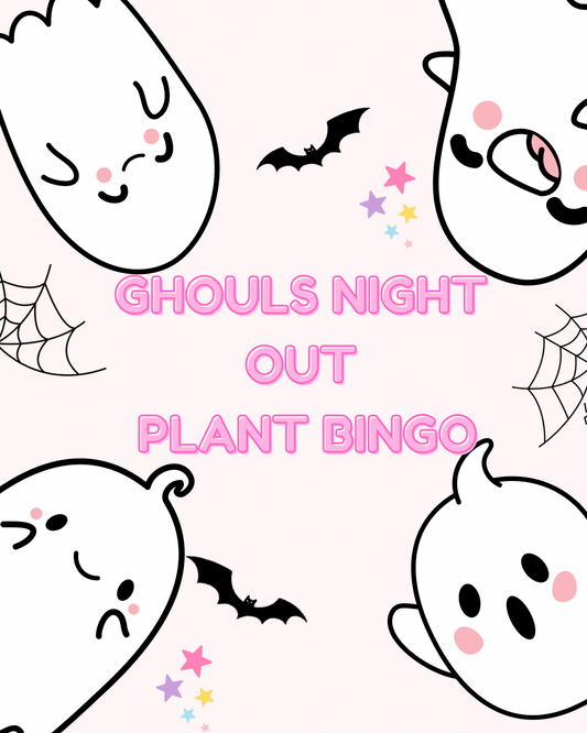 Plant Bingo Thursday  10/16